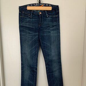 Vintage Earnest Sewn Straight-Leg Jeans - 27 x 32